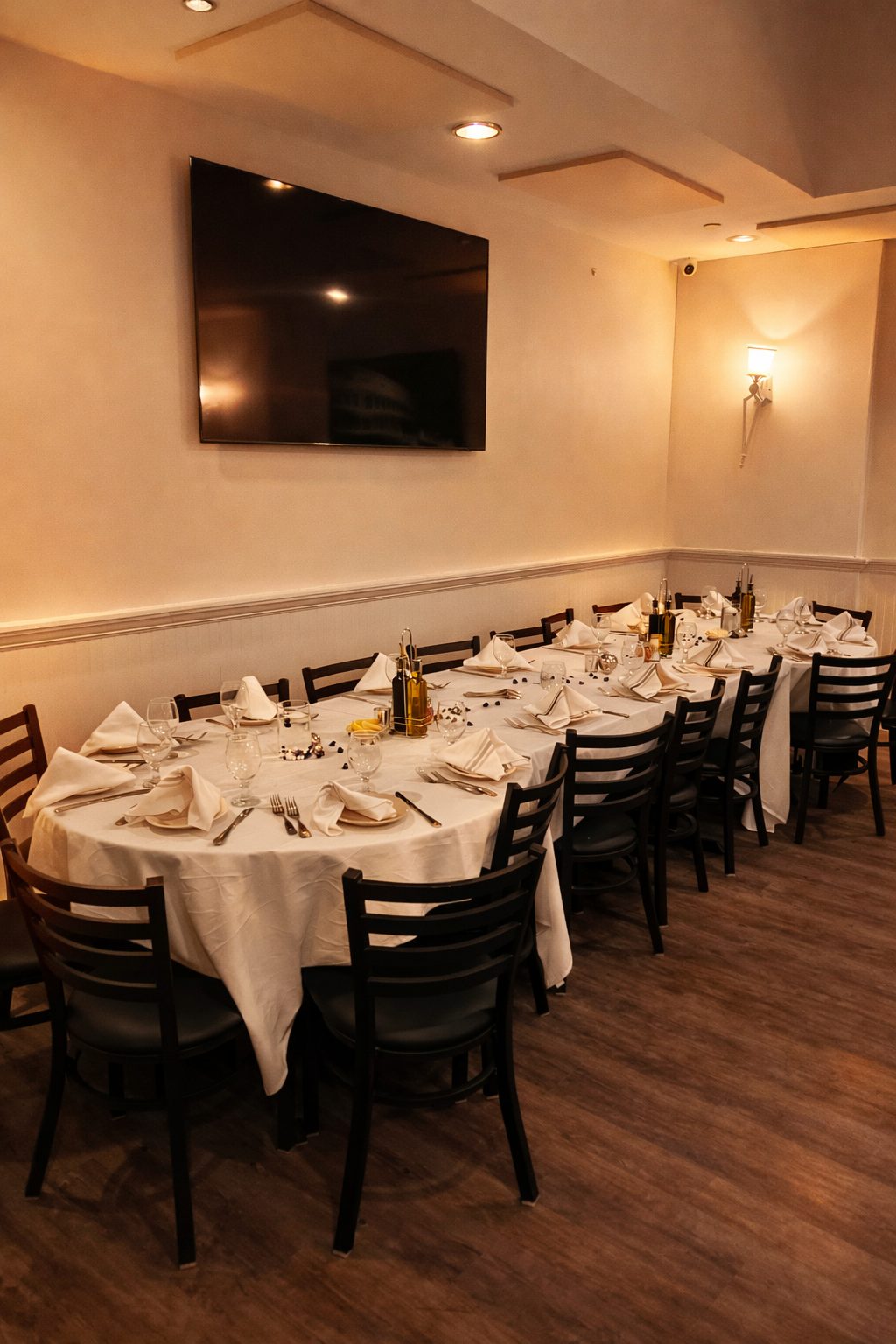 The private party room